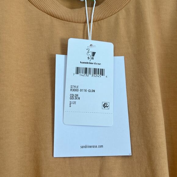 NWT Sandrine Rose x Free People Muscle Tank – Golden – Women’s Small - Picture 3 of 7